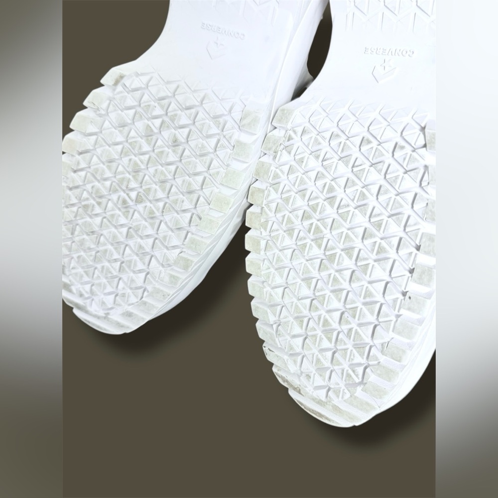 Unisex Converse All Star Chunky White High-Tops - Picture 5 of 6